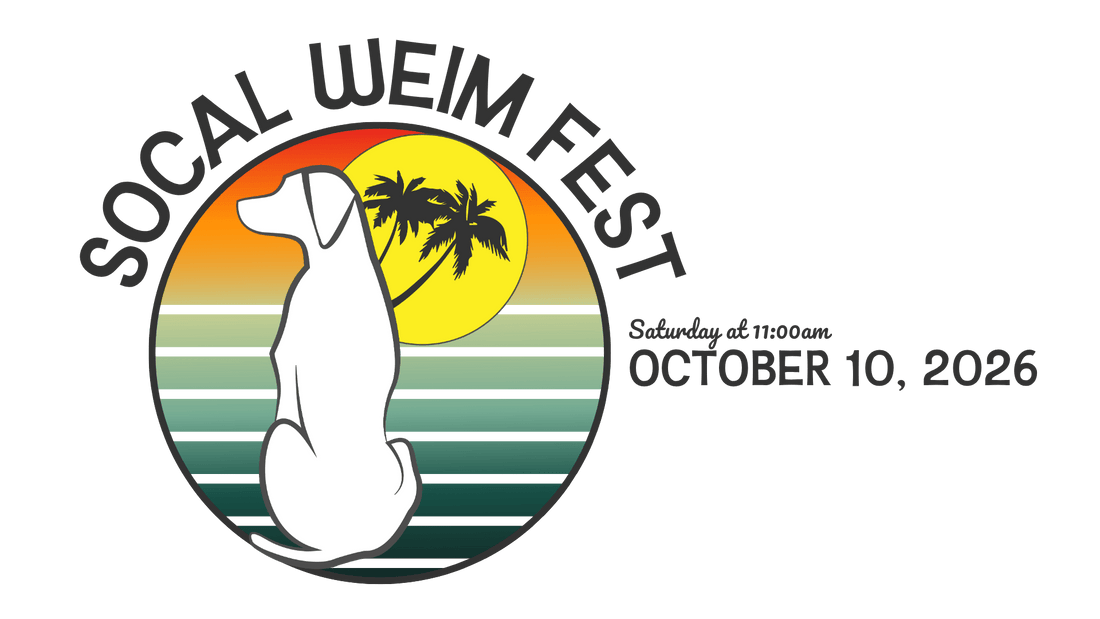 SoCal Weim Fest Returns for Year Three on Saturday, October 10th, 2026 - SoCal Weimaraner Rescue